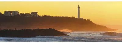 Image de Tableau sur toile Anglet 30x97 cm, Tableau mural moderne pour décoration intérieure