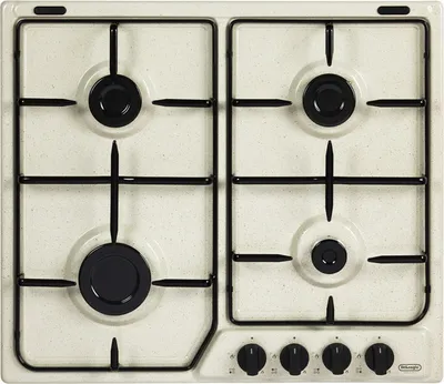 Zdjęcie produktu dla De’Longhi SF 46 ASV, Piaskowy, Wbudowany, 58 cm, Gaz, Emaliowany, 4 stref(y)