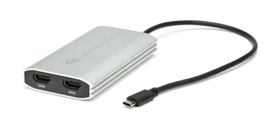 Image de OWC Adaptateur USB-C vers double HDMI 4K Display, Convient pour Apple M1 & M2 Macs et PCs avec USB-C ou Thunderbolt