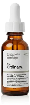 Obrázek produktu pro The Ordinary Ascorbyl Tetraisopalmitate Solution 20% In Vitamin F 30 ml