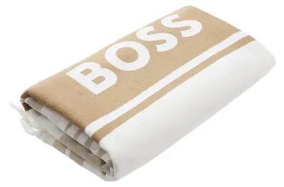 Produktbild von BOSS Strandtuch aus weichem Baumwoll-Jacquard 50561255