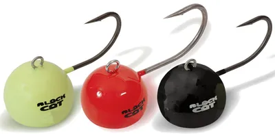 Produktbild von Black Cat Fire-Ball - Bleiköpfe zum Wallerangeln, Gewicht / Farbe:160g / glow in the dark
