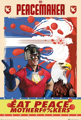 Produktbild von Poster Peacemaker and Eagle Eat Peace 61x91.5cm