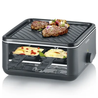 Image de Appareil à raclette 4 personnes 800w + gril - Severin - RG2360 -