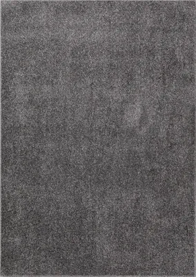A close-up, top-down view of a gray carpet.
