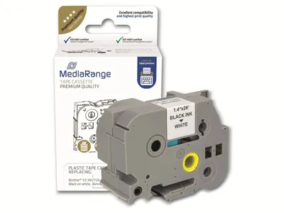 Produktbild von Mediarange Schriftband F. Brother Tz261