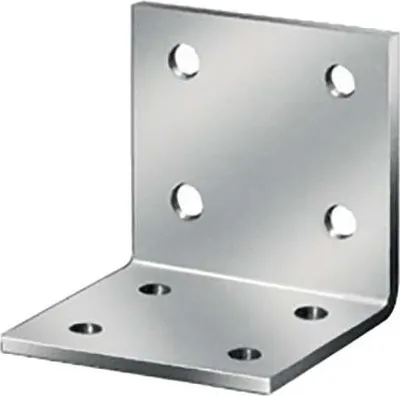 Produktbild von Vormann Winkelverbinder Schenkellänge 80x60mm Breite 60mm - 70913000