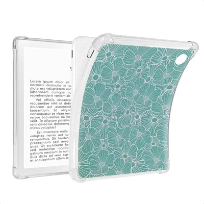 Productafbeelding van imoshion Design Clear Backcover voor de Kobo Libra Colour - Botanica