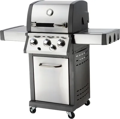 Produktbild von El Fuego Edelstahl Gasgrill "Hartford" AY434, 3 Hauptbrenner + Seitenbrenner