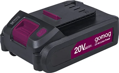 Produktbild von Gomag GO-ABP2.0 Akku Ersatzakku 20V, Kapazität 2Ah, für alle 20V Gomag Geräte