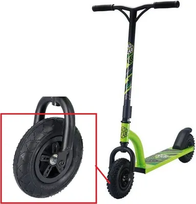 Produktbild von MGP All Terrain Dirt Scooter matt schwarz/grün