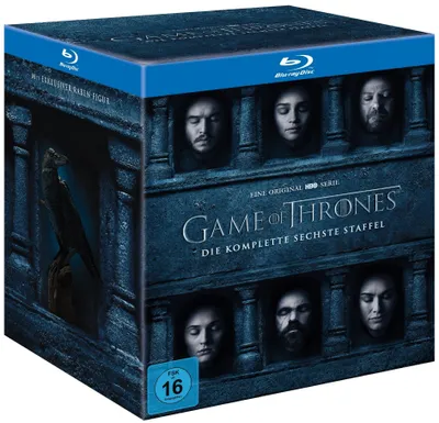 Produktbild von GAME OF THRONES - Die komplette 6. Staffel Exklusive Limitierte Edition [mit Raben-Figur, 5 Blu-rays]