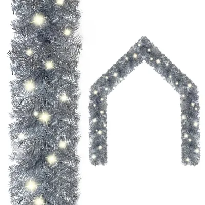 Immagine prodotto di Vidaxl Weihnachtsgirlande mit LED -Leuchten 20 m silberfarben