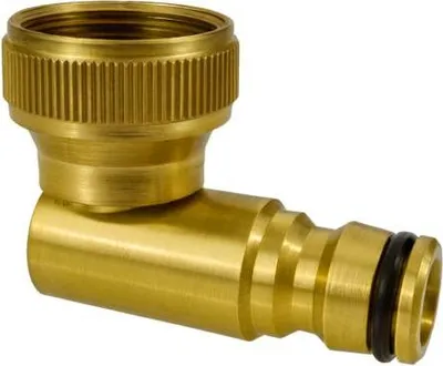 Produktbild von AquaCraft Winkelhahnstück 3/4 Zoll Innengewinde 1001000024 Winkel-Hahnanschluss mit Stecker