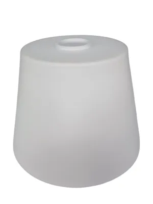 Produktbild von Sompex Lampenglas G9 Ersatzglas Loch 23mm weiß matt rund konisch 8cm 10cm Glasschirm Juppy