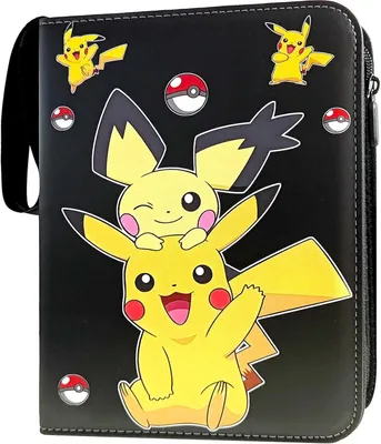 Produktbild von Sammelalbum für Spielzeug- und Sammelkarten: 400 Karten Kapazität mit 50 Seiten & 4 Taschen pro Seite - Karten Ordner speziell für GX, VMAX V Serie