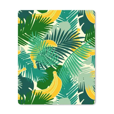 Produktbild von MuchoWow® Mauspad Mousepad Tropisch - Blätter - Dschungel - Muster 30x40 cm - Mousepads - Maus Mat - Pad - Mausunterlage - Mausmatten