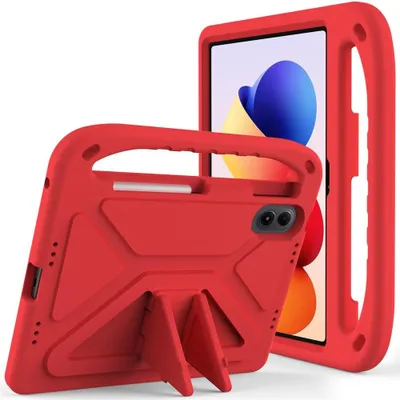Produktbild von Xiaomi Redmi Pad 2 Pro Hülle - Coverup Stoßfeste Kinderhülle - Rot