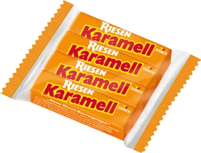 Zdjęcie produktu dla Storck karmelowe gigantyczne cukierki do żucia bardzo długa przyjemność żucia 116g