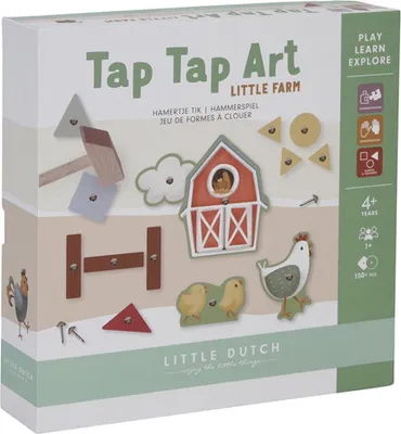 Zdjęcie produktu dla Gra młotkowa Little Dutch Little Farm
