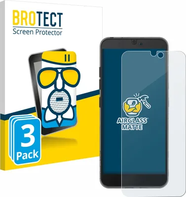 Produktbild von 3x BROTECT Entspiegelungs Schutzglas für Fairphone 3 Schutzfolie Panzer Folie Glas Display Schutz matt