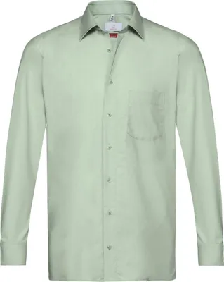 Produktbild von Greiff Essentials BASIC Herren Hemd Kent Regular-Fit Mint 47/48
