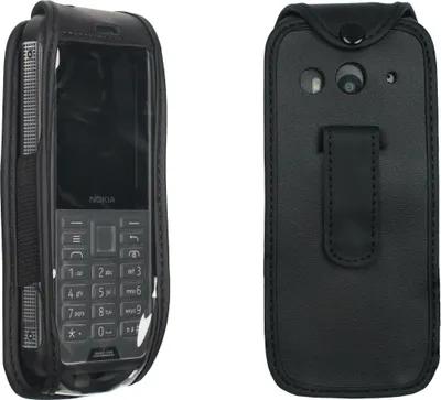 Zdjęcie produktu dla Ledertasche m. Gürtelclip für Nokia 800 Tough