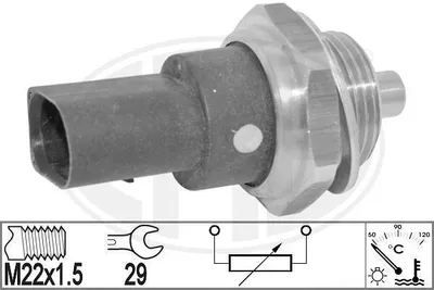 Produktbild von ERA Kühlmitteltemperatursensor 330923 für VW Polo Schrägheck (6R1, 6C1)