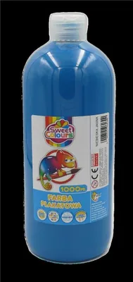 Produktbild von Farba plakatowa jasnoniebieska 1000ml