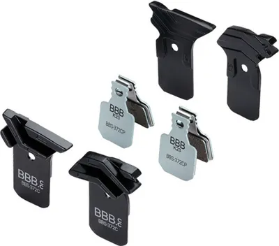Produktbild von BBB Cycling Bremsbeläge DiscStop Coolfin [Standard] Schwarz/Stahlblau - stark...