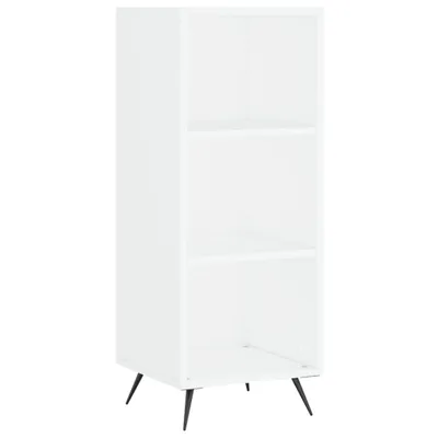 Obrázek produktu pro Policová skříňka bílá 34,5 x 32,5 x 90 cm kompozitní dřevo
