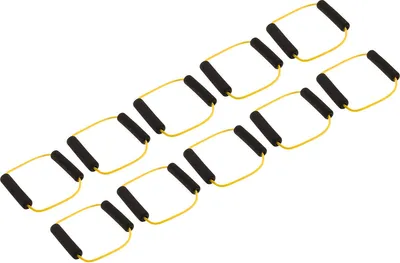 Produktbild von Fitness Ring Expander Fitness Tube Gymnastikband Body Toner Leicht, Gelb 10 Stk.