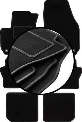 Immagine prodotto di tappetini auto in velluto per Opel Zafira B (2005-2014)