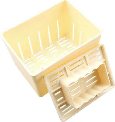 Produktbild von Tofu-Pressform aus Kunststoff, DIY-Set für hausgemachten Tofu-Maker, Pressform-Set, Küchenwerkzeug, Tofu-Form, Tofu-Maker, einfach zu bedienen