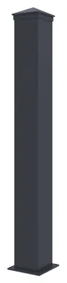 Immagine prodotto di G21 paletto per recinzione 10x89 cm con piede, antracite
