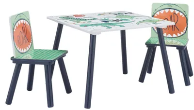 Obrázok produktu pre Sada detský stôl s 2 stoličkami Ginger Home - Dinosaur