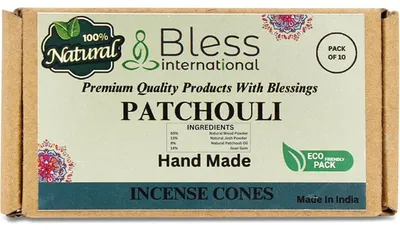 Produktbild von Räucherkegel Patchouli Bio 10 Stück