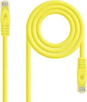 Obrázok produktu pre Nanocable 10.20.1800-Y, 0,5 m, Cat6a, U/UTP (UTP), RJ-45, RJ-45, Žltá