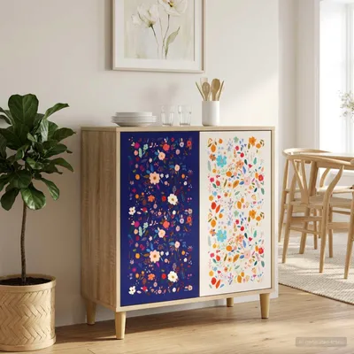 Immagine prodotto di vidaXL Credenza MAINZ, finitura Sonoma, 69 x 33 x 75 cm, realizzata in legno composito