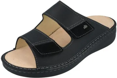 Produktbild von Finn Comfort Psara (schwarz) - Herrenschuhe Sandale / Pantolette, Schwarz