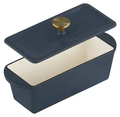 Produktbild von Gusseisener Bräter Gusseisen Schmortopf Dutch Oven - 3 Liter - Emailliert - Mit Deckel und Backofengeeignet