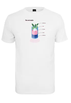 Image de Mr. Tee - T-shirt "The Real Mojito" - Blanc - Taille M