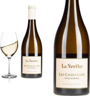 Produktbild von 2023 Côtes du Rhône blanc les Cassagnes von la Nerthe - Weißwein