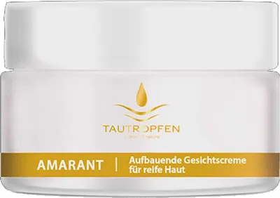 Produktbild von Tautropfen Amaranth Gesichtscreme | 50 ml | aufbauend für anspruchsvolle Haut
