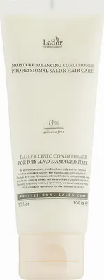 A tube of Lador Moisture Balancing Conditioner is shown against a white background.