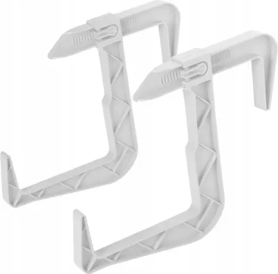 Immagine prodotto di Staffa per scatola da balcone 2 pz. bianco