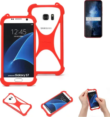 Produktbild von K-S-Trade Handy-Hülle kompatibel mit BQ Mobile BQ-6061L Slim Schutz-Hülle Bumper Silikon Schutz Hülle Cover Case Silikoncase Silikonbumper TPU