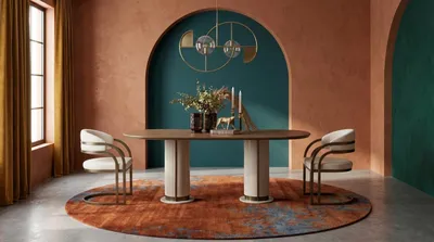 Immagine prodotto di Set da pranzo  con tavolo e sedie, design moderno