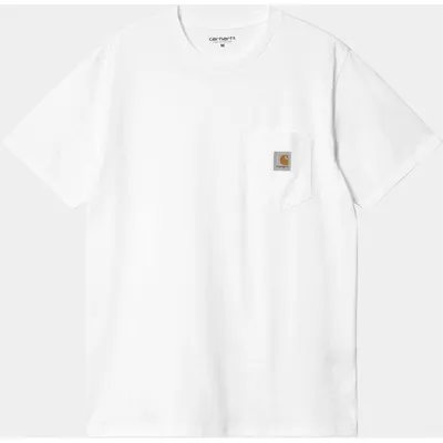 Produktbild von CARHARTT WIP Pocket T-Shirt, kurzärmelig – weiß – L