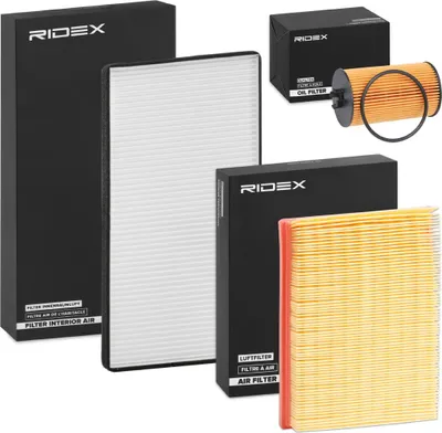 Produktbild von RIDEX Filterset Inspektionspaket Filtersatz für OPEL Corsa B Schrägheck (S93)
